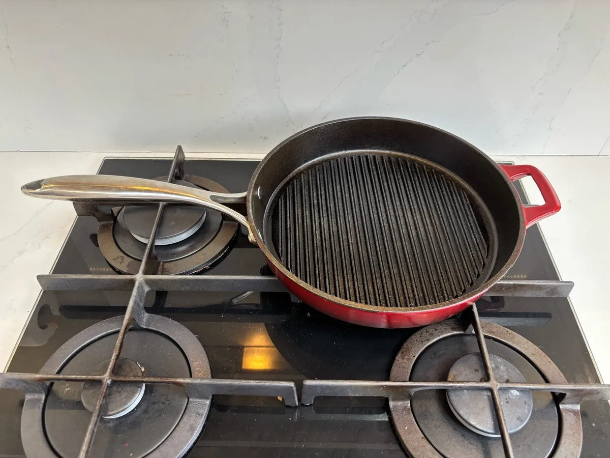 Cast Iron Griddle Pan - La Cuisine 12inch 28cm - Image 1