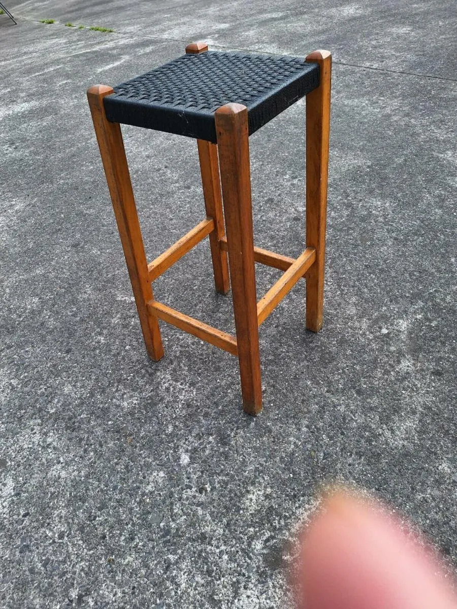 Vintage high stool - Image 1
