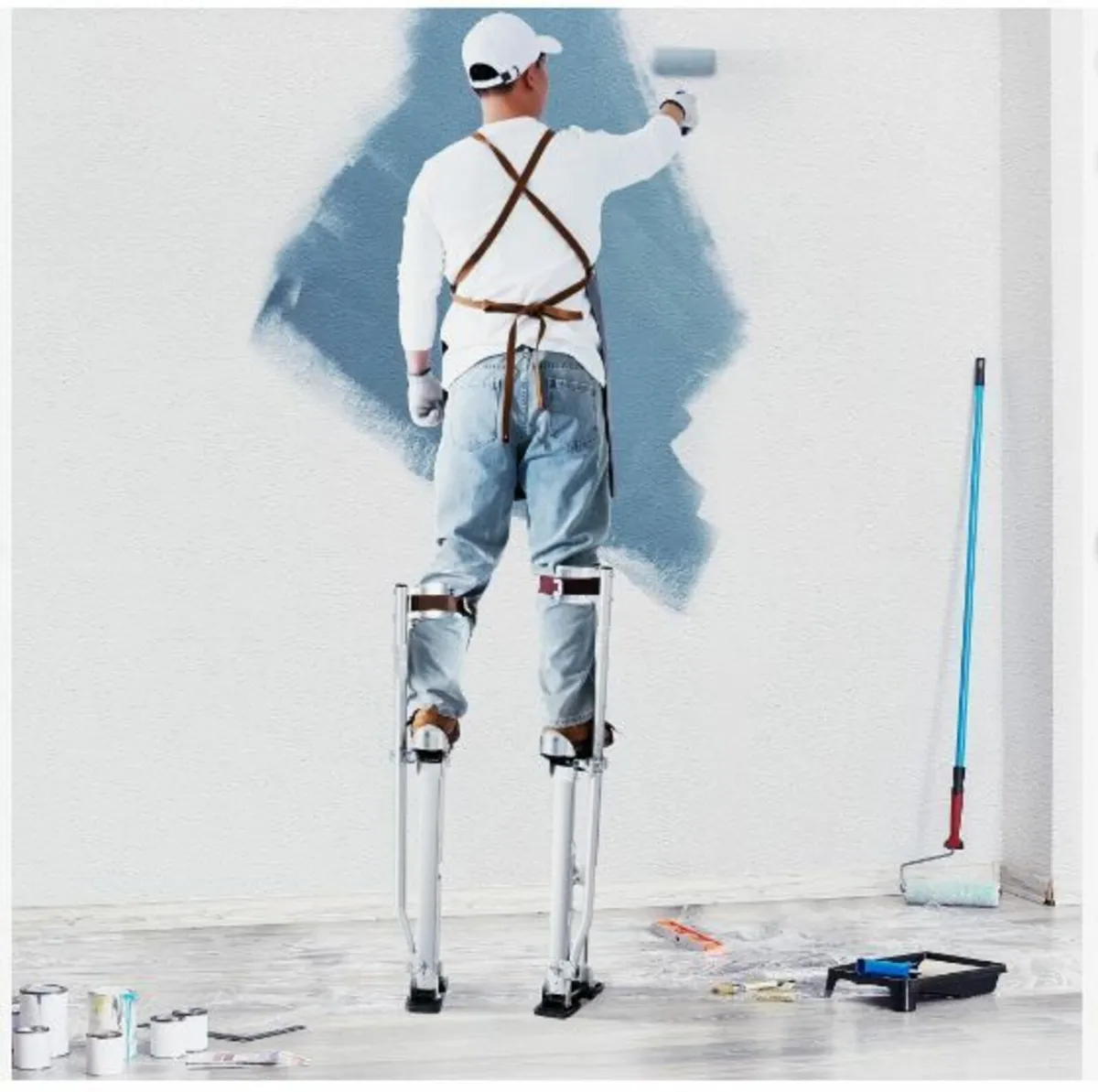 Drywall Stilts, 24''-40'' Adjustable - Image 2