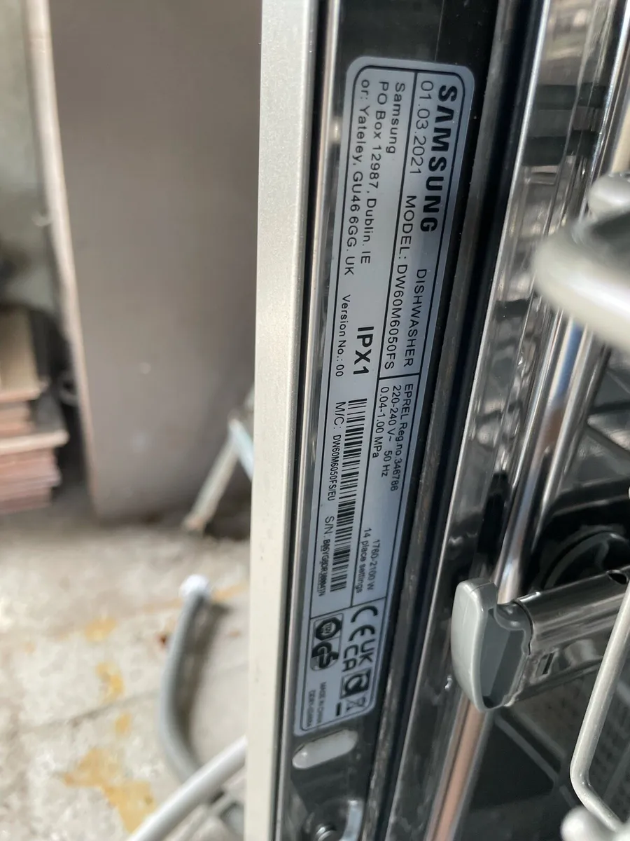 Samsung Dishwasher for sale - Image 4