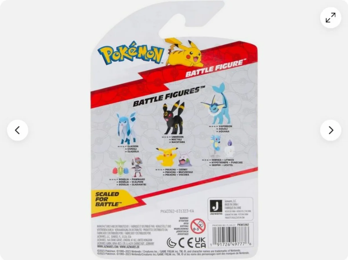Pokemon Battle Figure - Glaceon - Image 4