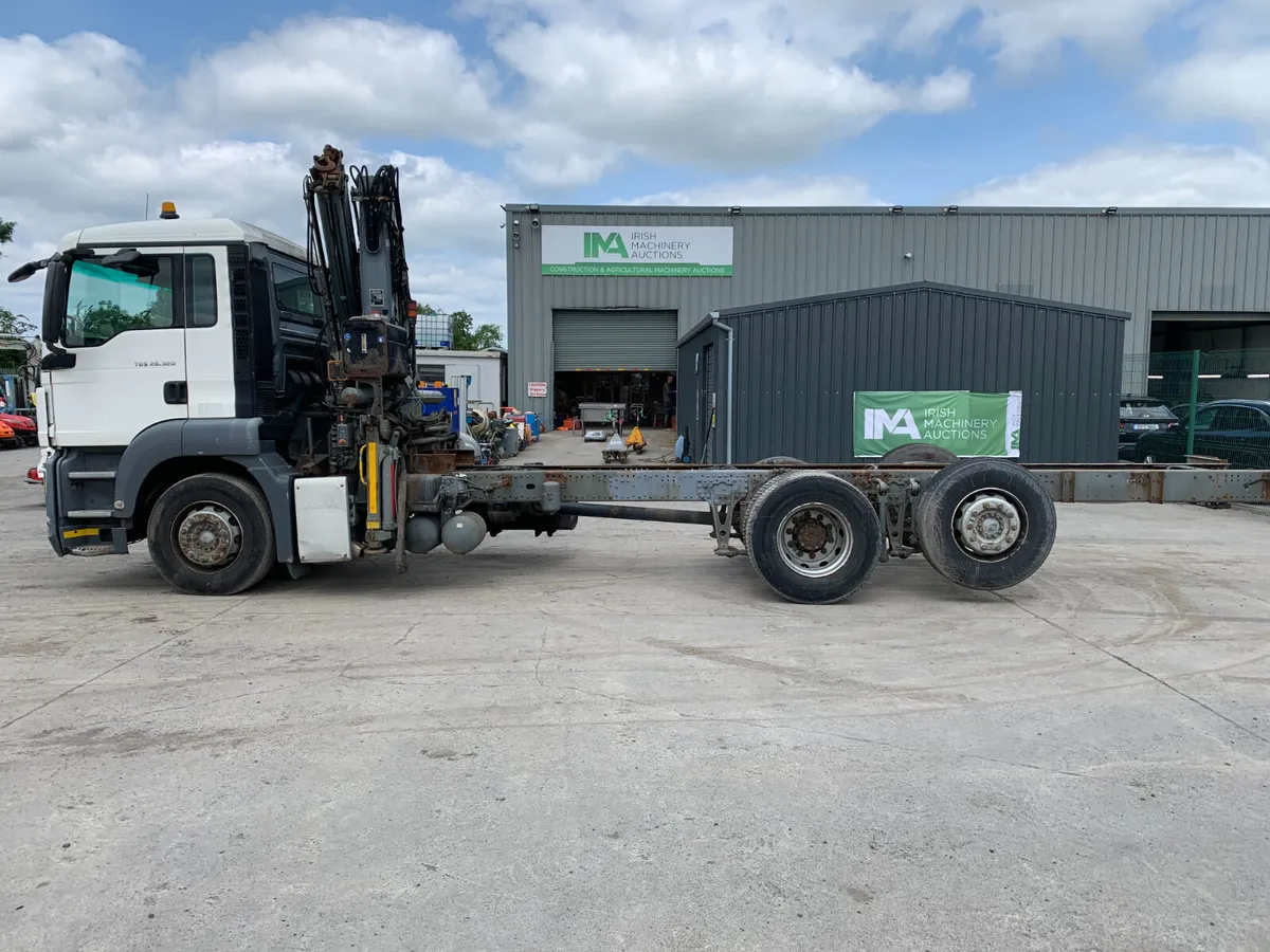 BID ONLINE NOW - 2012 MAN TGS 26.320 CHAS & CRANE - Image 2