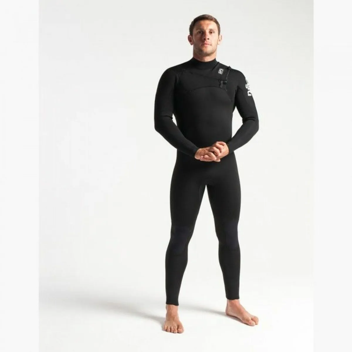 SALE: New C-Skins Mens 5/4mm front zip suit size L - Image 1