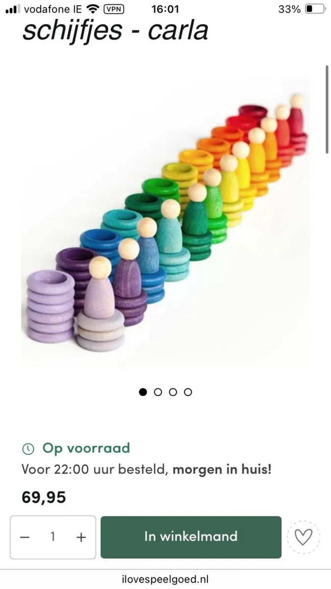 Grapat wooden toys - new! - Image 1