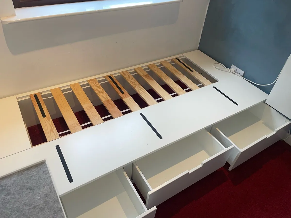 IKEA bed base with storage - Image 1