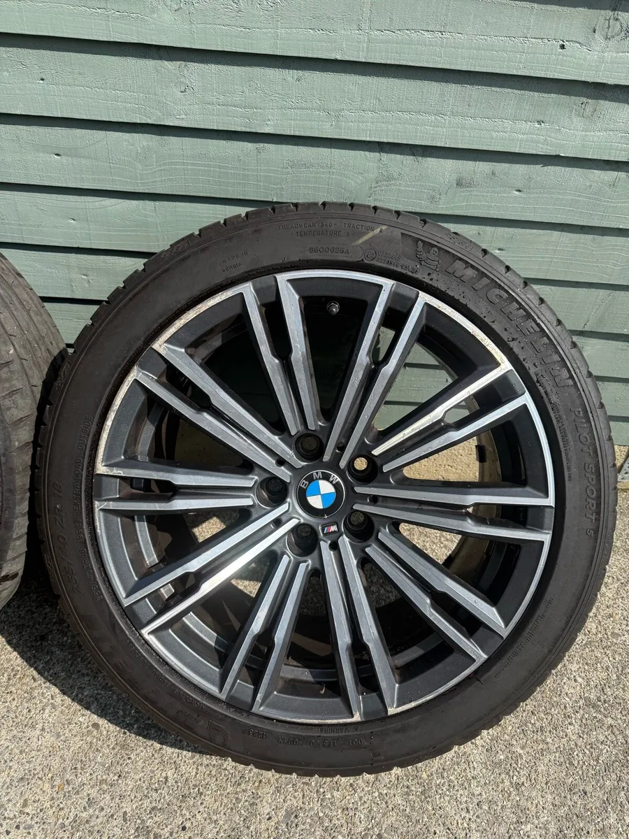 Original M-sport BMW wheels . Good condition - Image 2