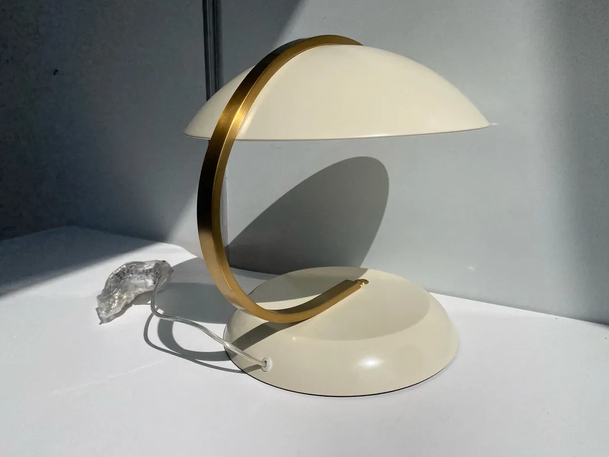 Chelsom  Table Lamp - Cream Metallic - Image 3