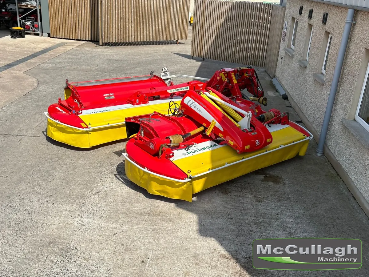 Pair of Pottinger Front & Rear Mowers - Image 2