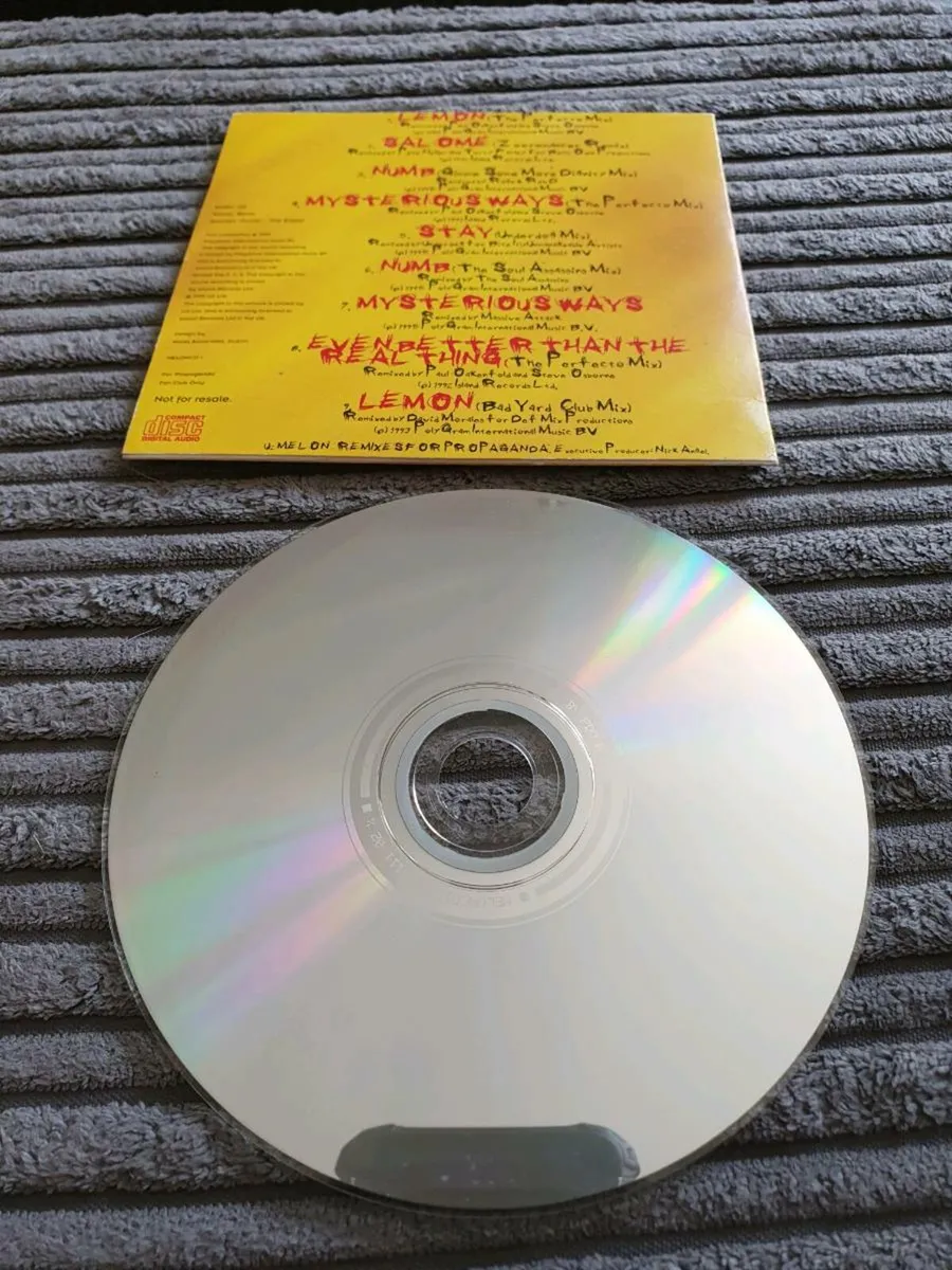 U2 Rare "Melon-Remixes For Propaganda" - Image 4