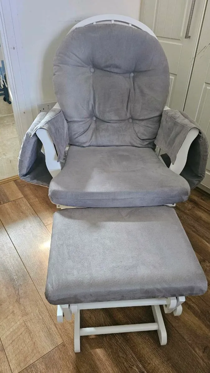 Babyglo Glider / Rocking Chair & Footstool - Image 2