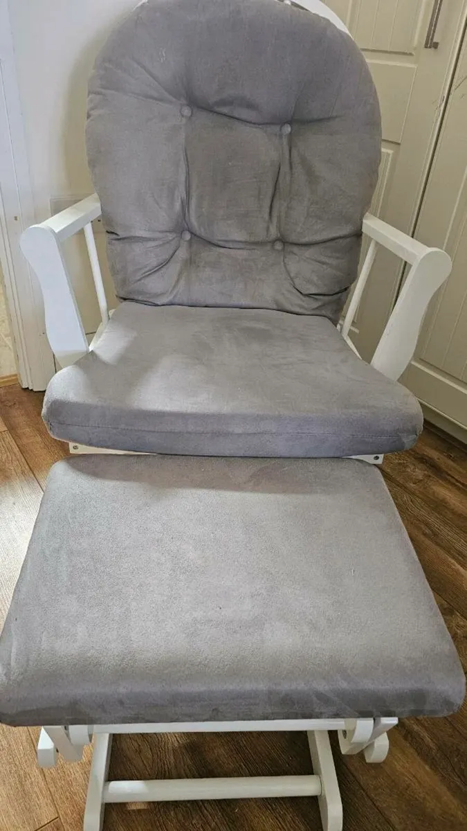 Babyglo Glider / Rocking Chair & Footstool - Image 1