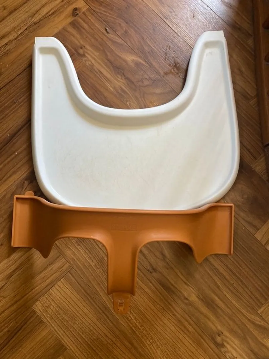 Stokke Tripp trap toddler seat, tray and cover - Image 3