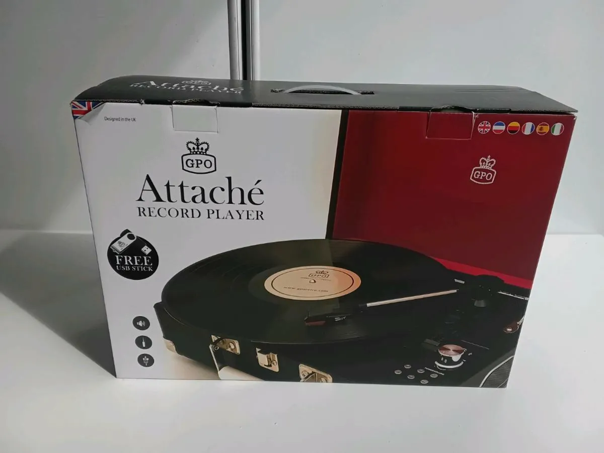 GPO Attache Turntable/Record Player - Image 1