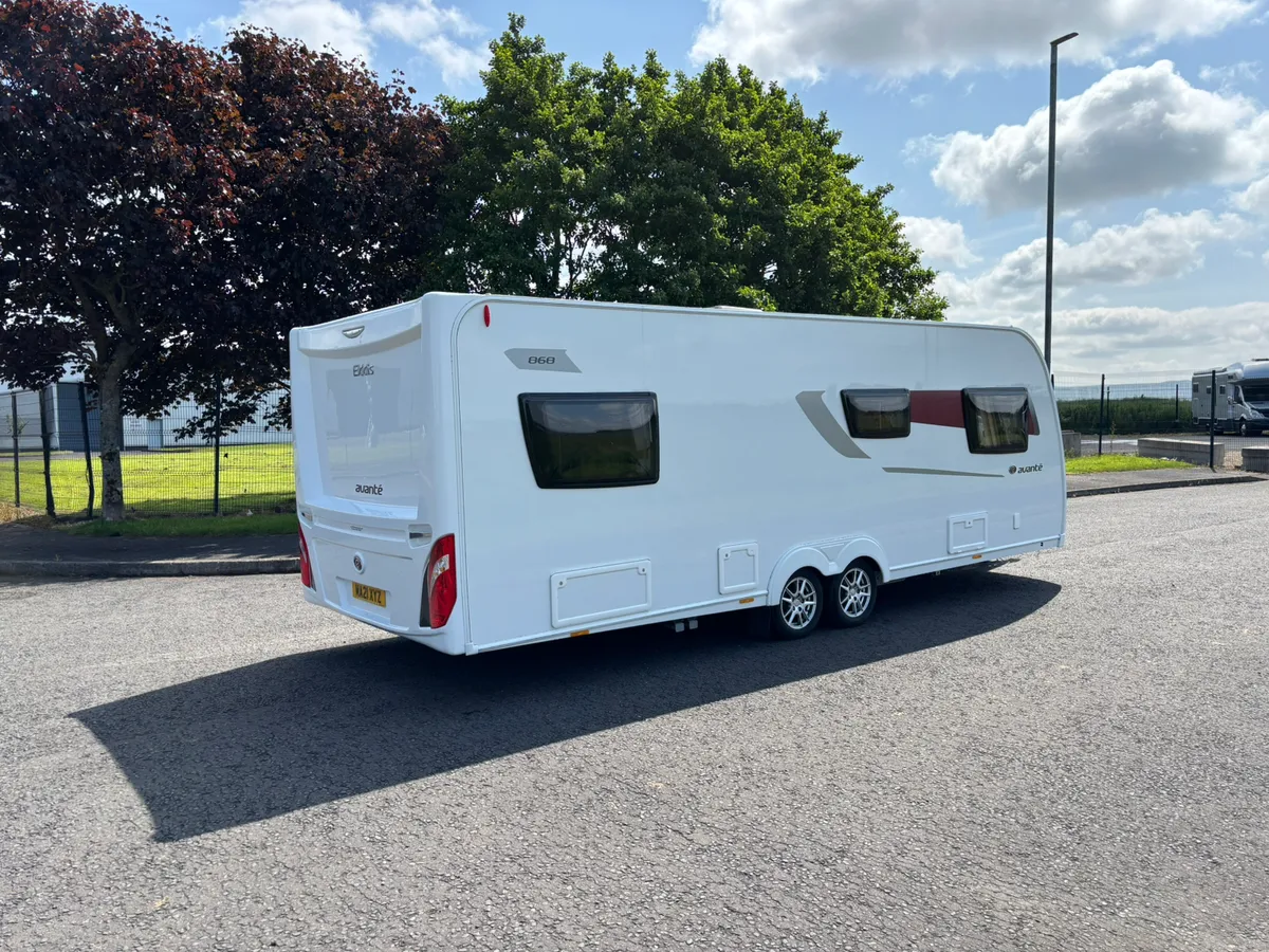 2023 Elddis 868 . 6 berth fixed bed - Image 4