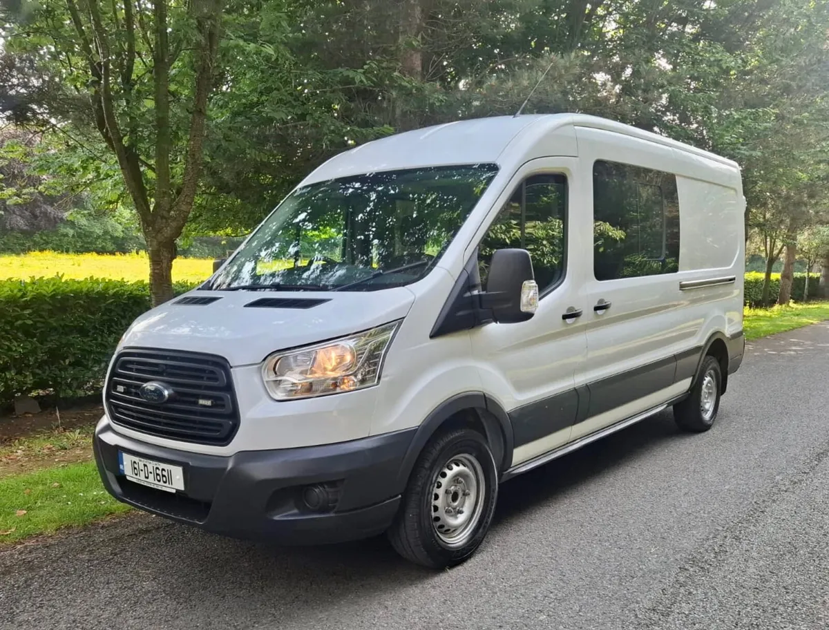 Ford Transit Crew cab 2016 DOE 6/26 - Image 1