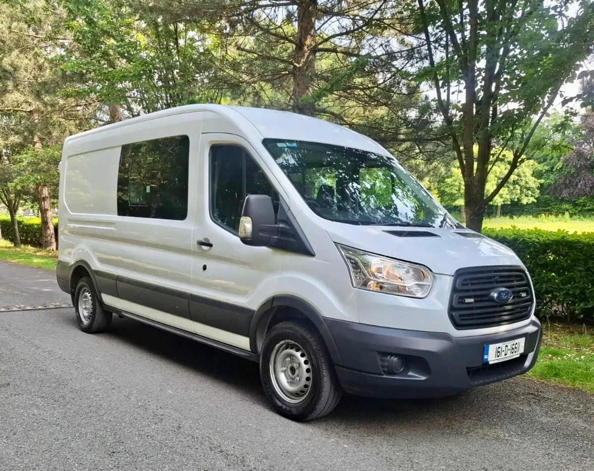 Ford Transit Crew cab 2016 DOE 6/26 - Image 4
