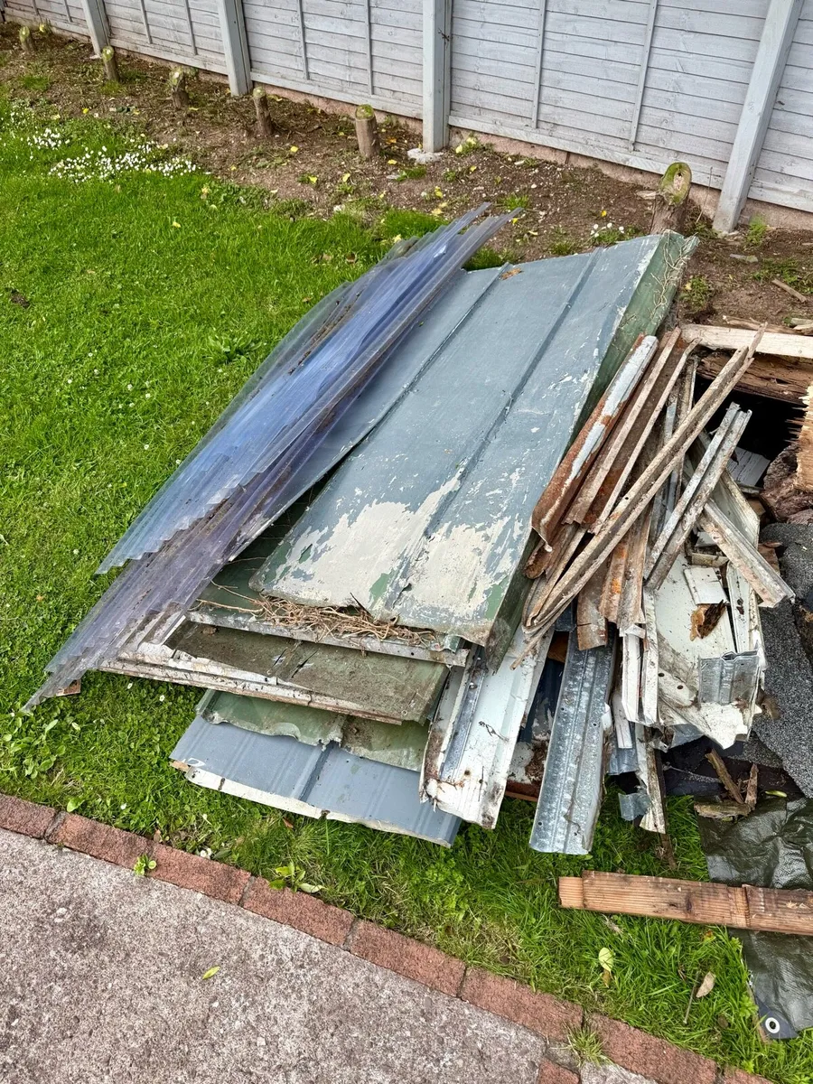 Steel Shed Scrap Metal FREE - Image 1