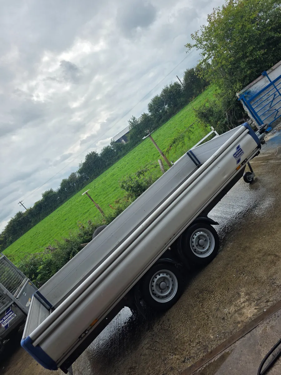 As new ifor Williams 12x5 dropside trailer - Image 4