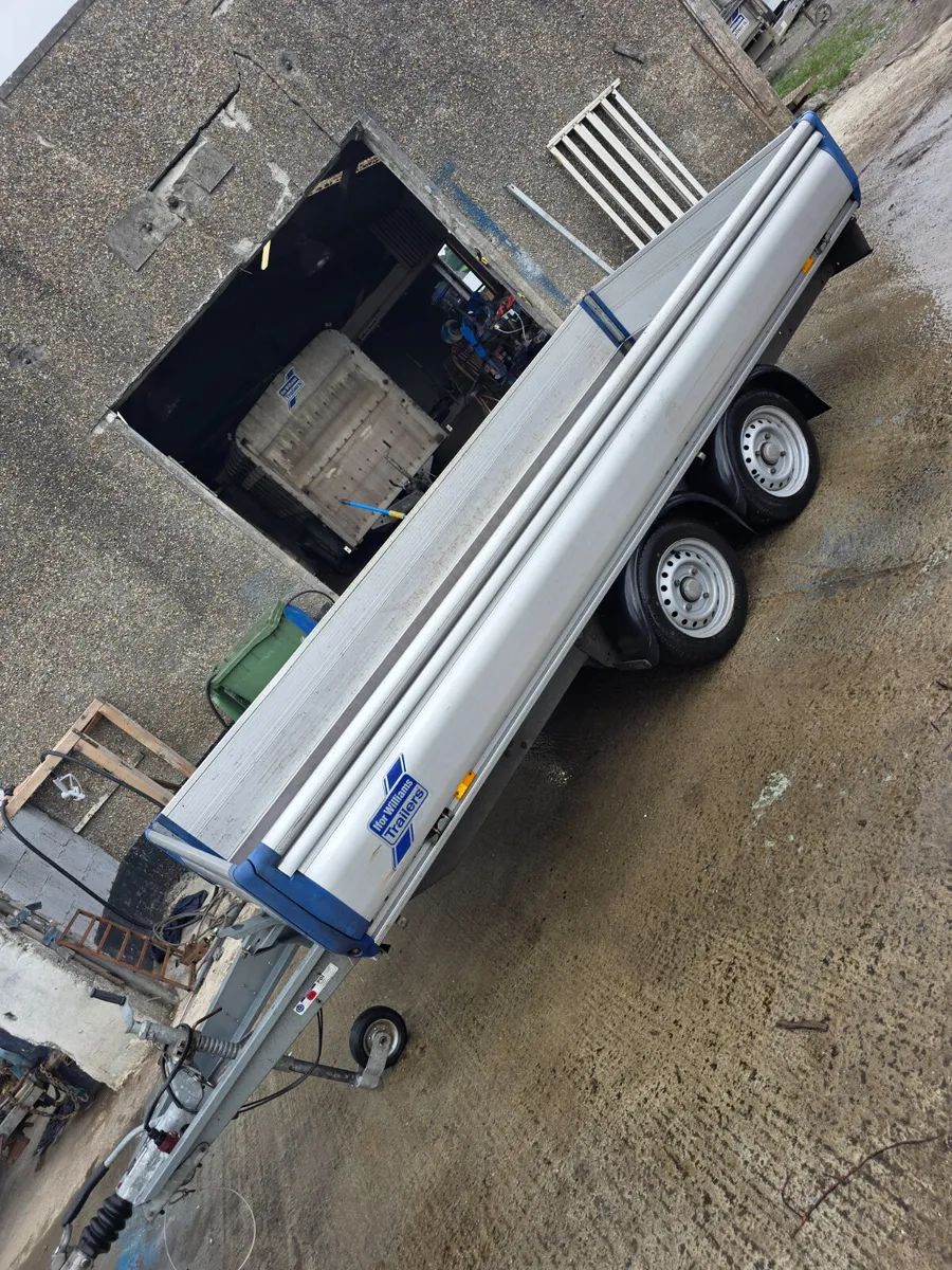 As new ifor Williams 12x5 dropside trailer - Image 1