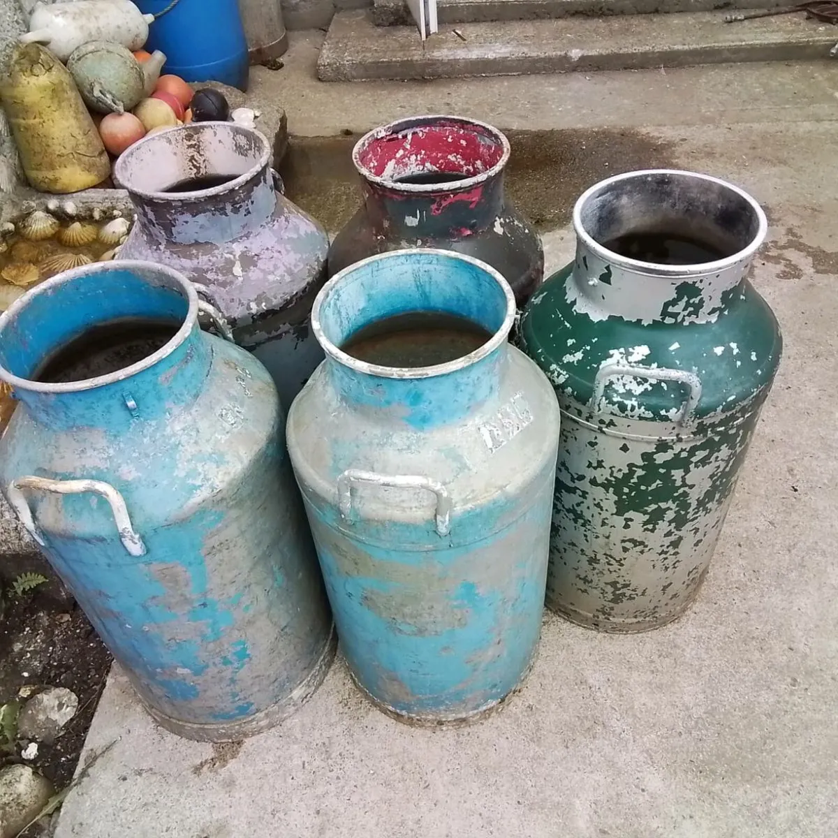 ALLUMINIUM MILK CHURNS - Image 1