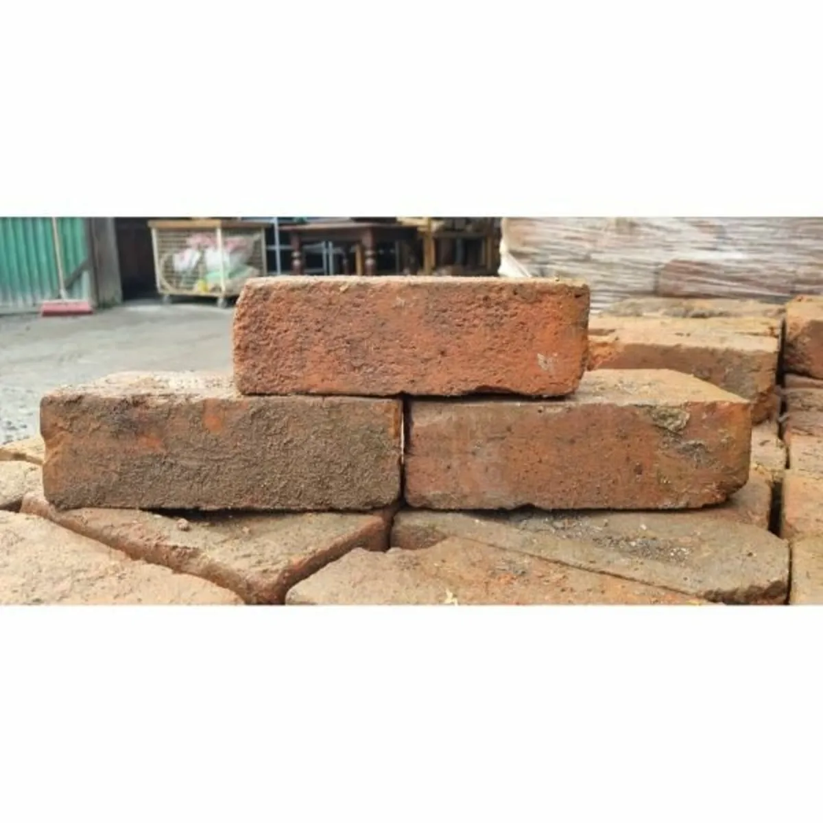 Reclaimed Dark Red Brick - Image 1