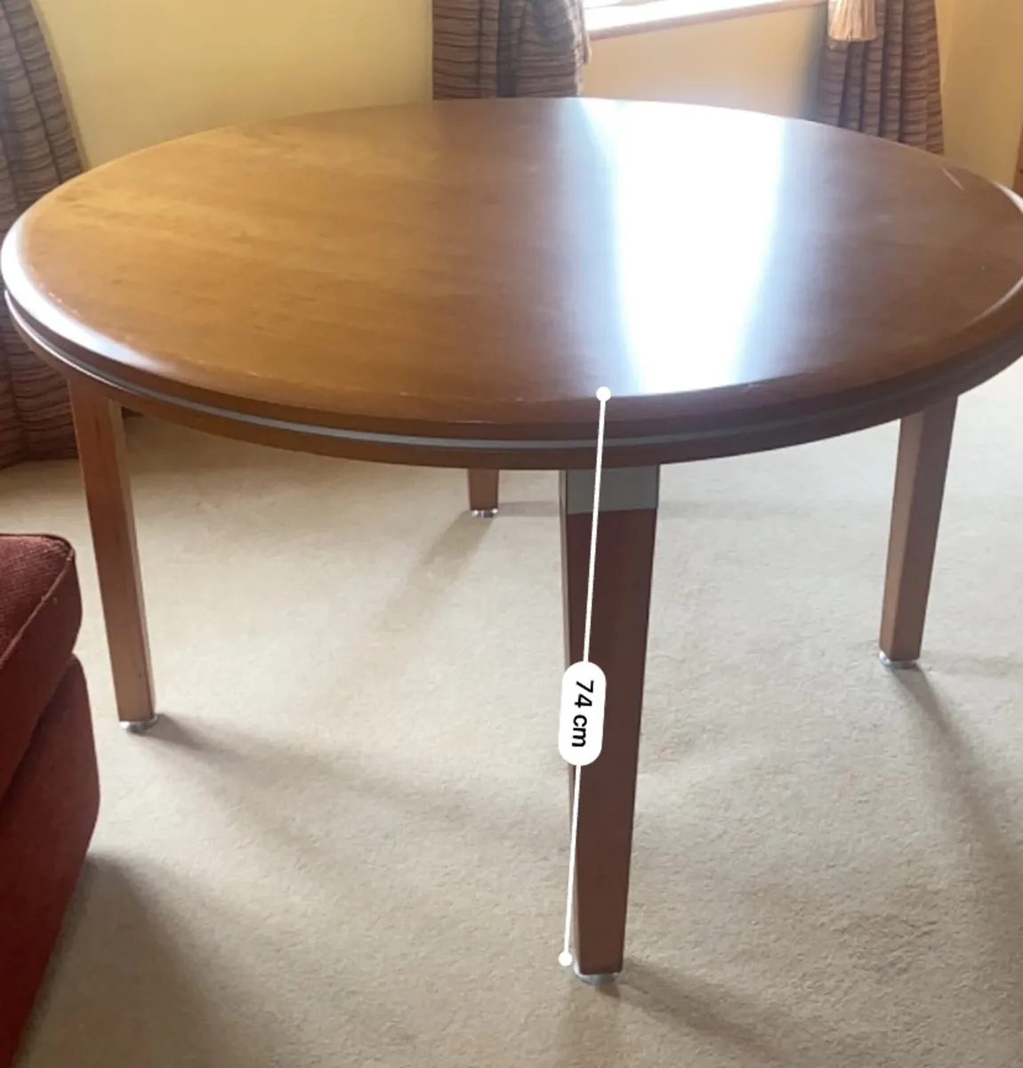 Round office/ dining table - Image 1
