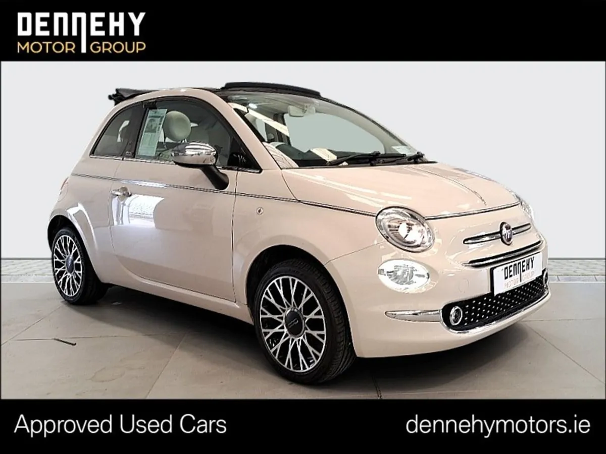 Fiat 500 Cabrio/soft Top 1.2  55 P/week - Image 1