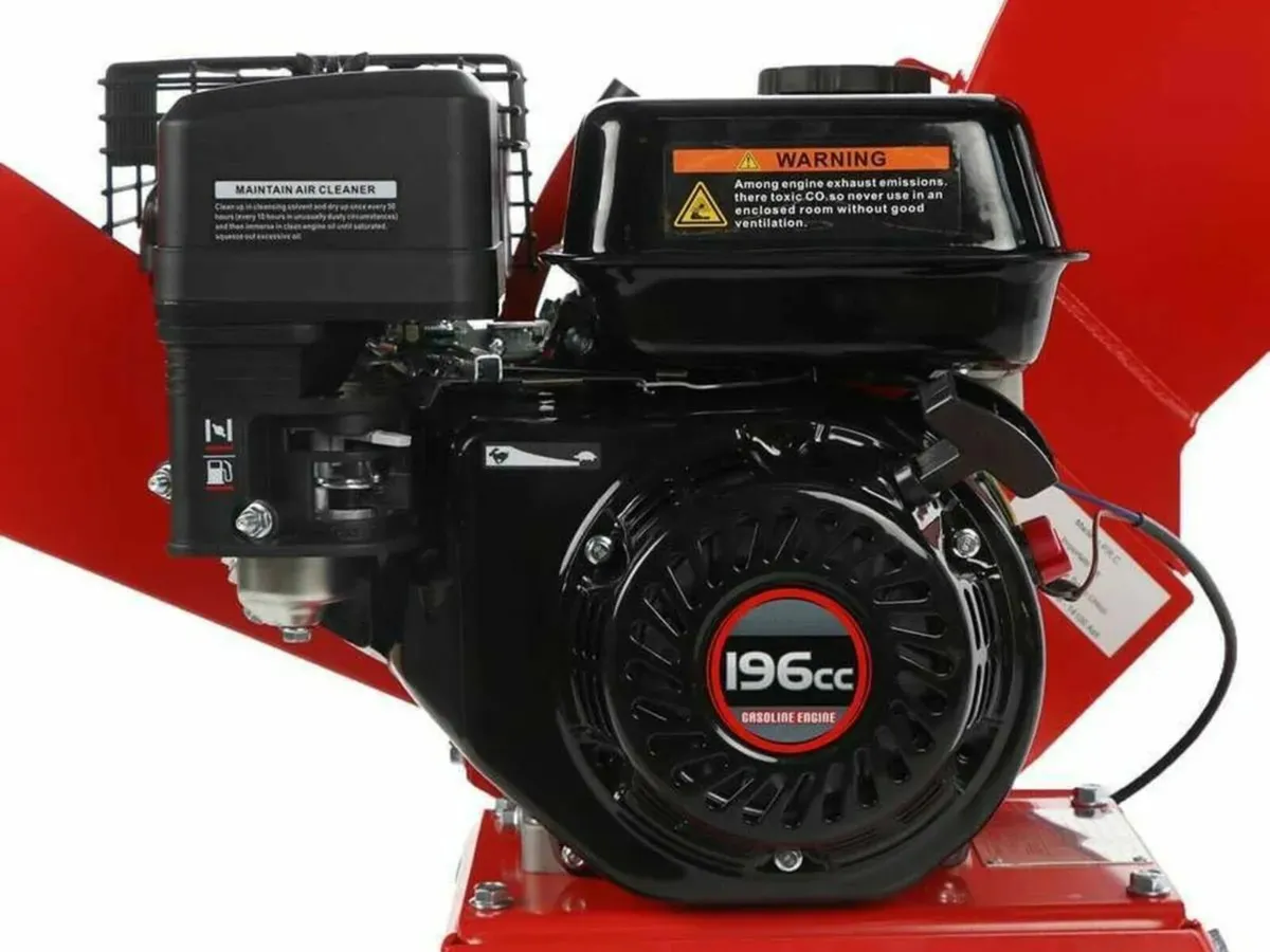 GTM Professional GTS600G Petrol Wood Chipper - Image 4