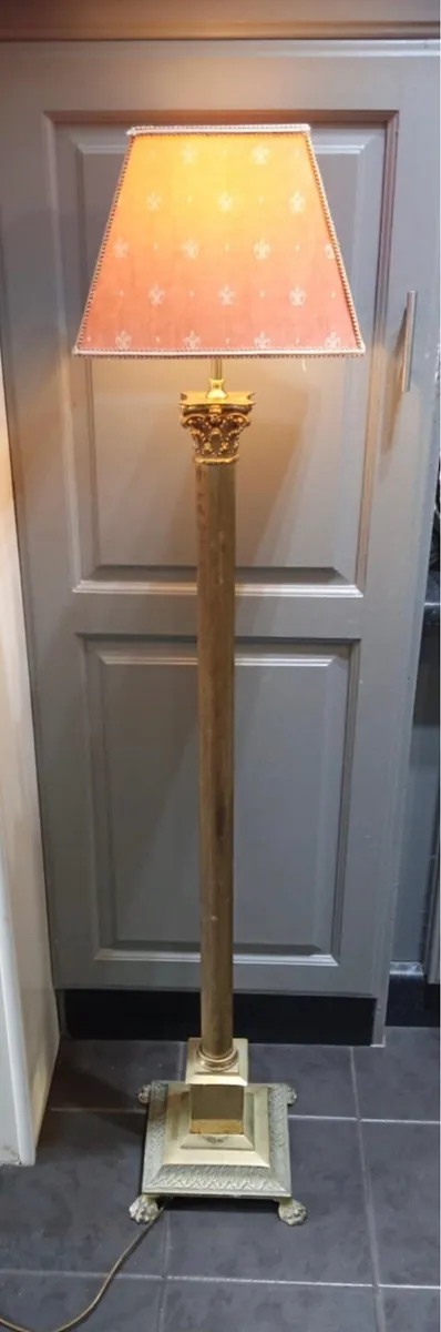Antique Soild Brass Floor lamp
