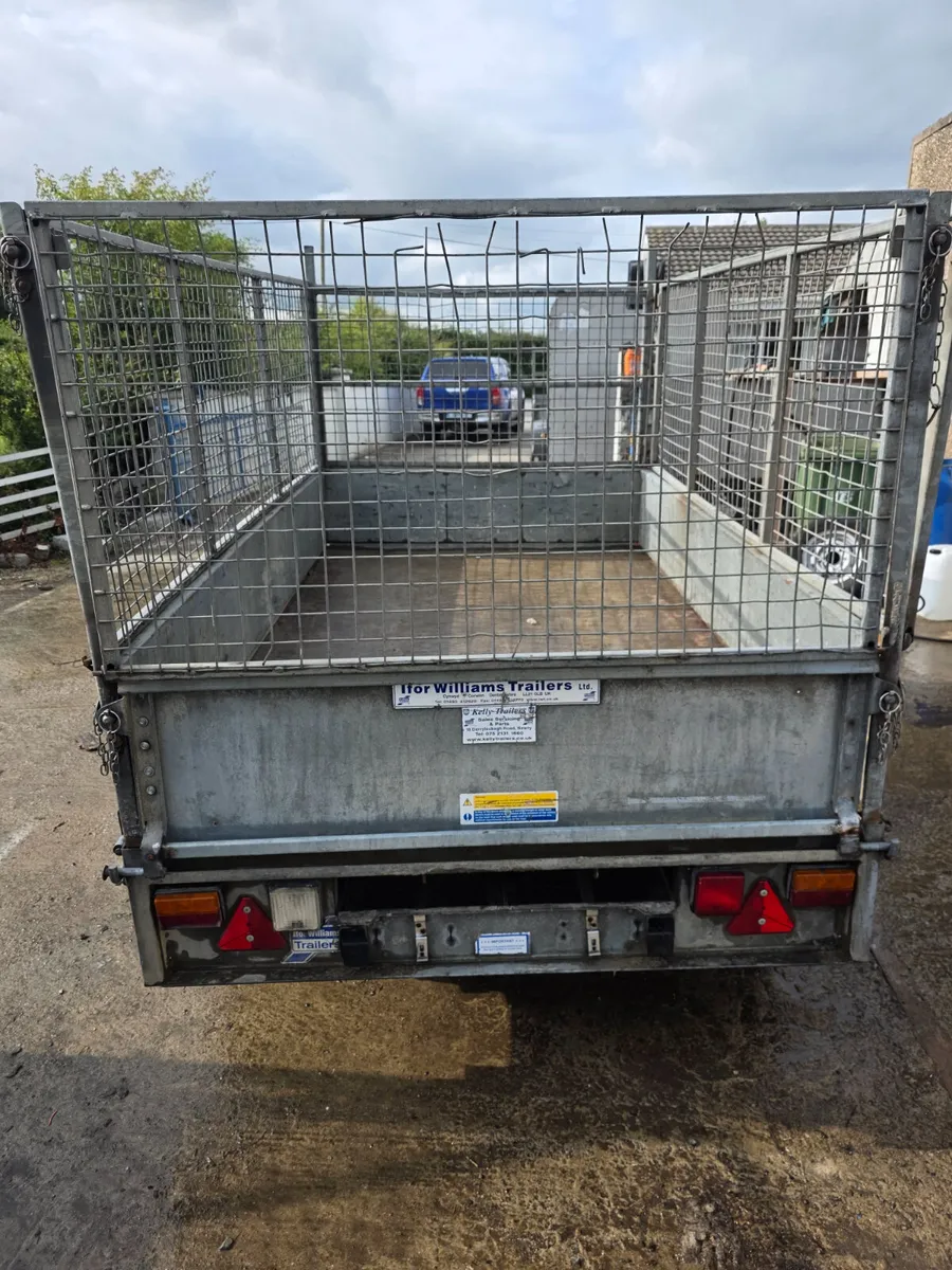 Ifor Williams 8x5 dropside with mesh kit - Image 3