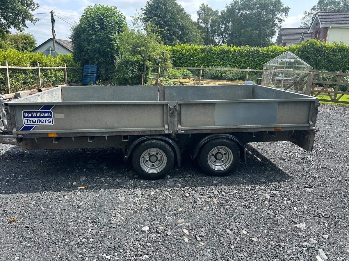 Ifor Williams 12x6.6 Dropside Trailer - Image 1