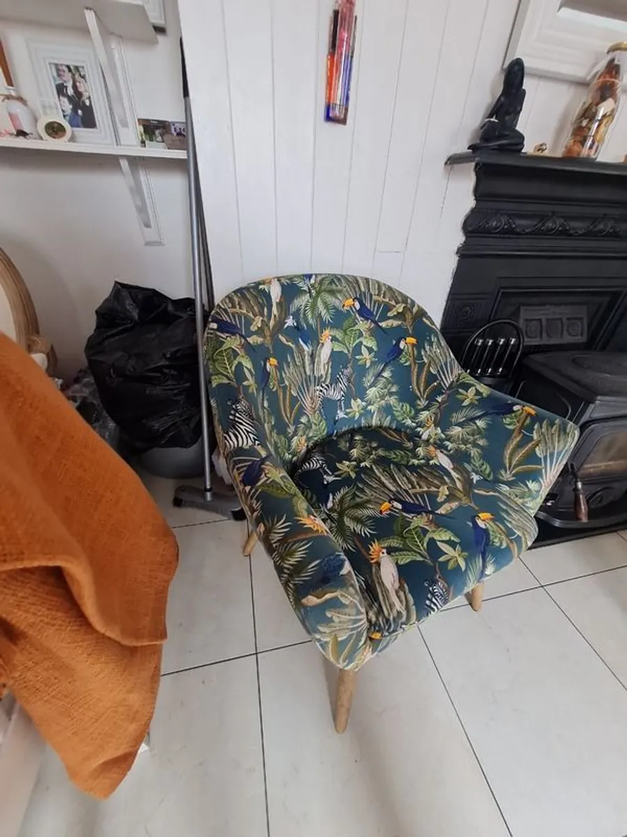 2 tropical arm chairs - Image 3