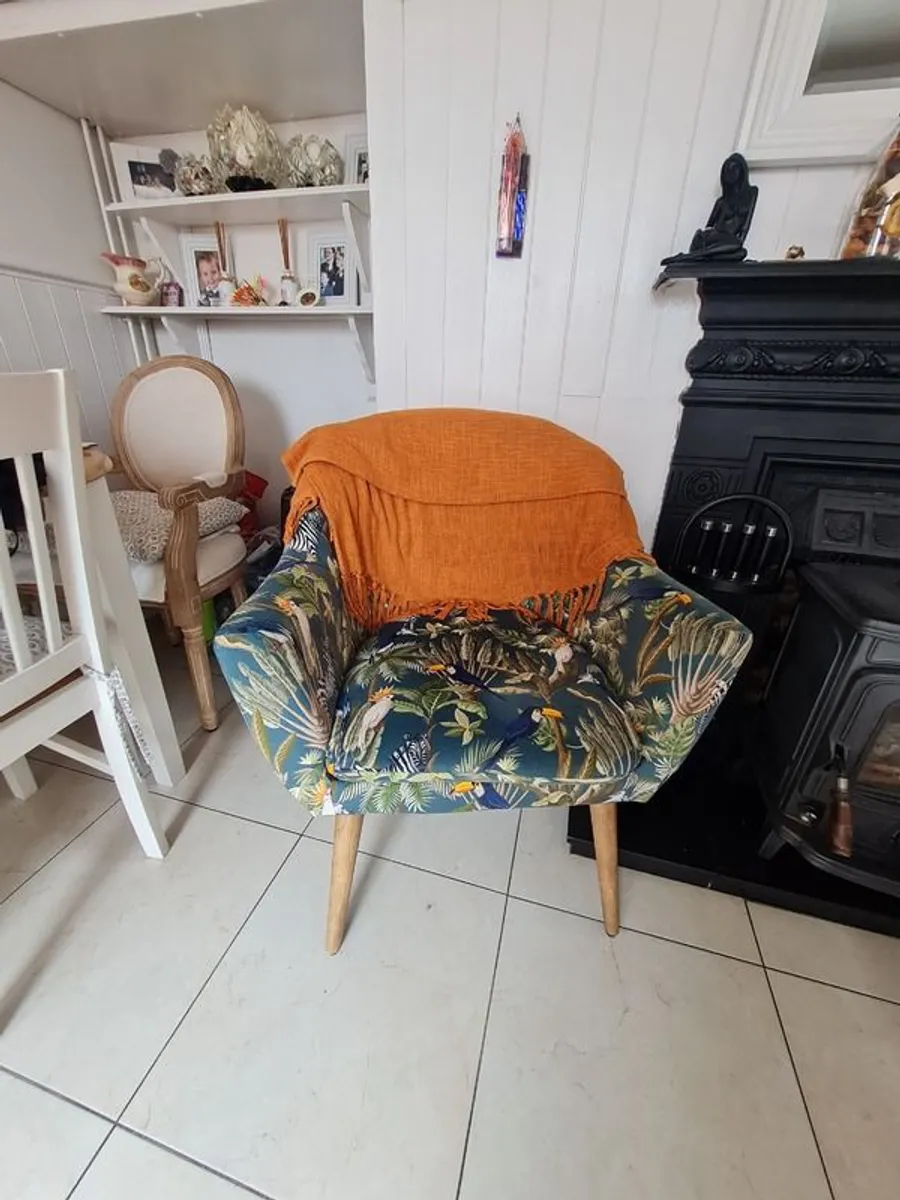 2 tropical arm chairs - Image 4