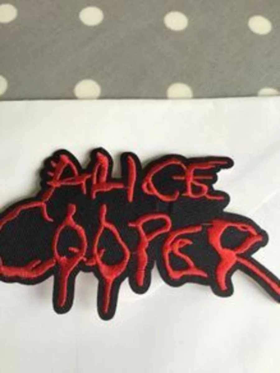 Alice Cooper Iron/Sew on Patch