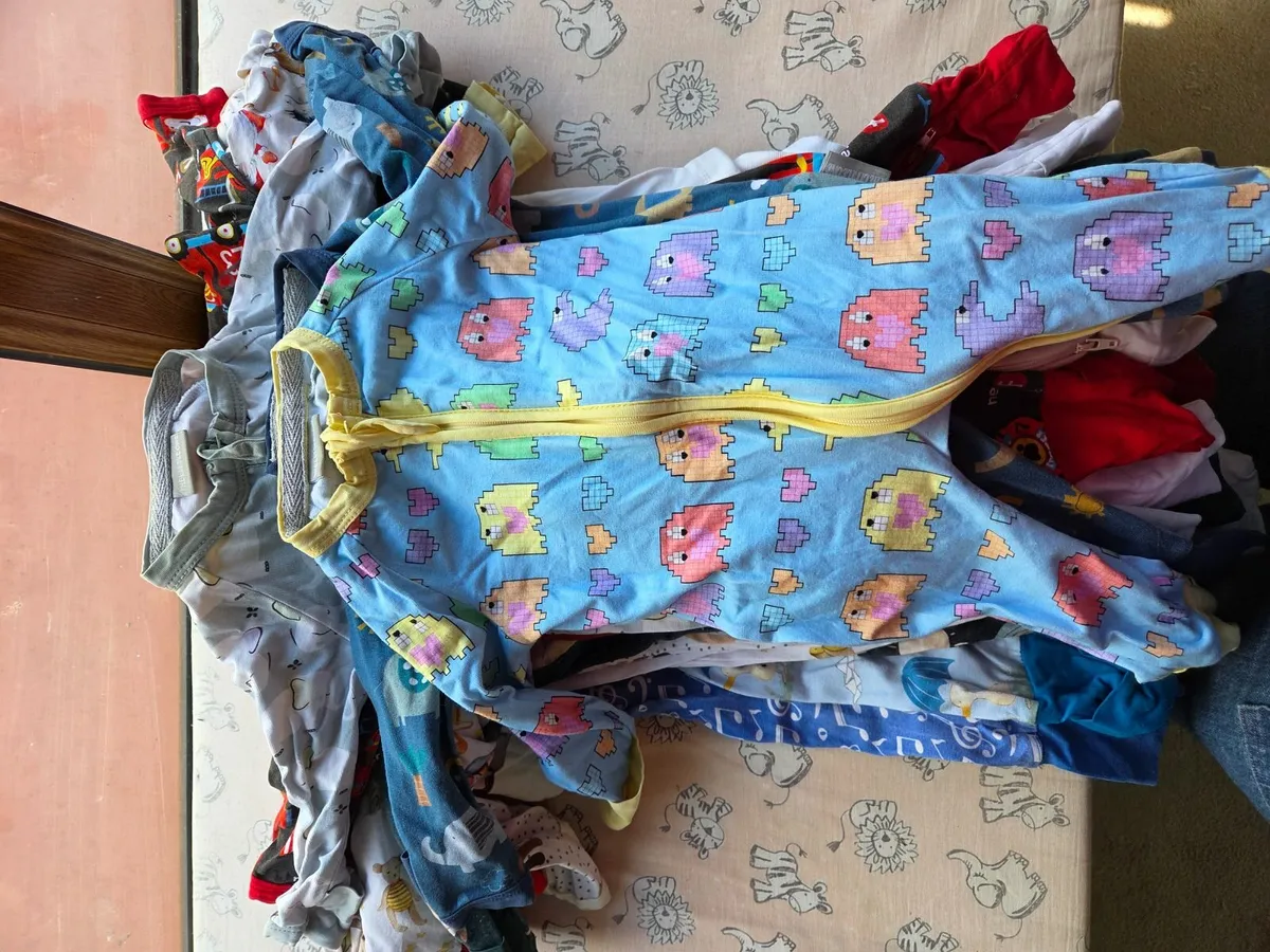 'The little one' sleepsuits - 2 sets - boys - Image 4