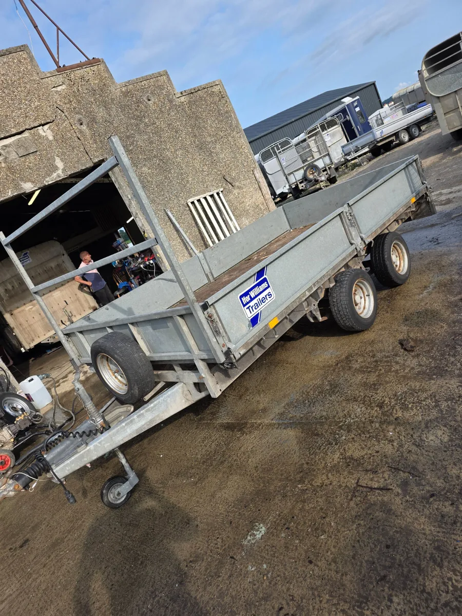 12x6ft 6 ifor Williams dropside trailer - Image 2