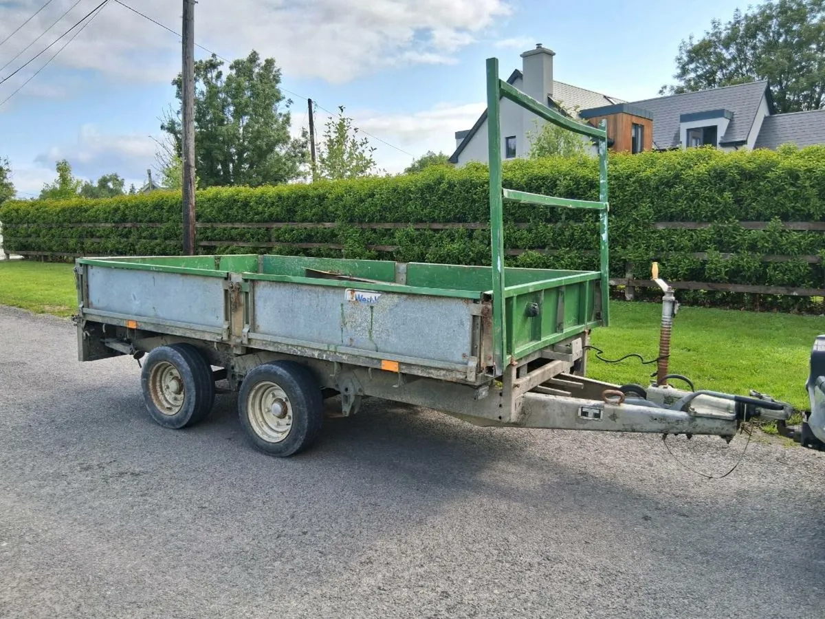 Ifor williams 10 x 5.6 builders trailer - Image 1