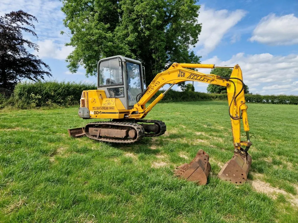 JCB 804 mini digger - Image 1