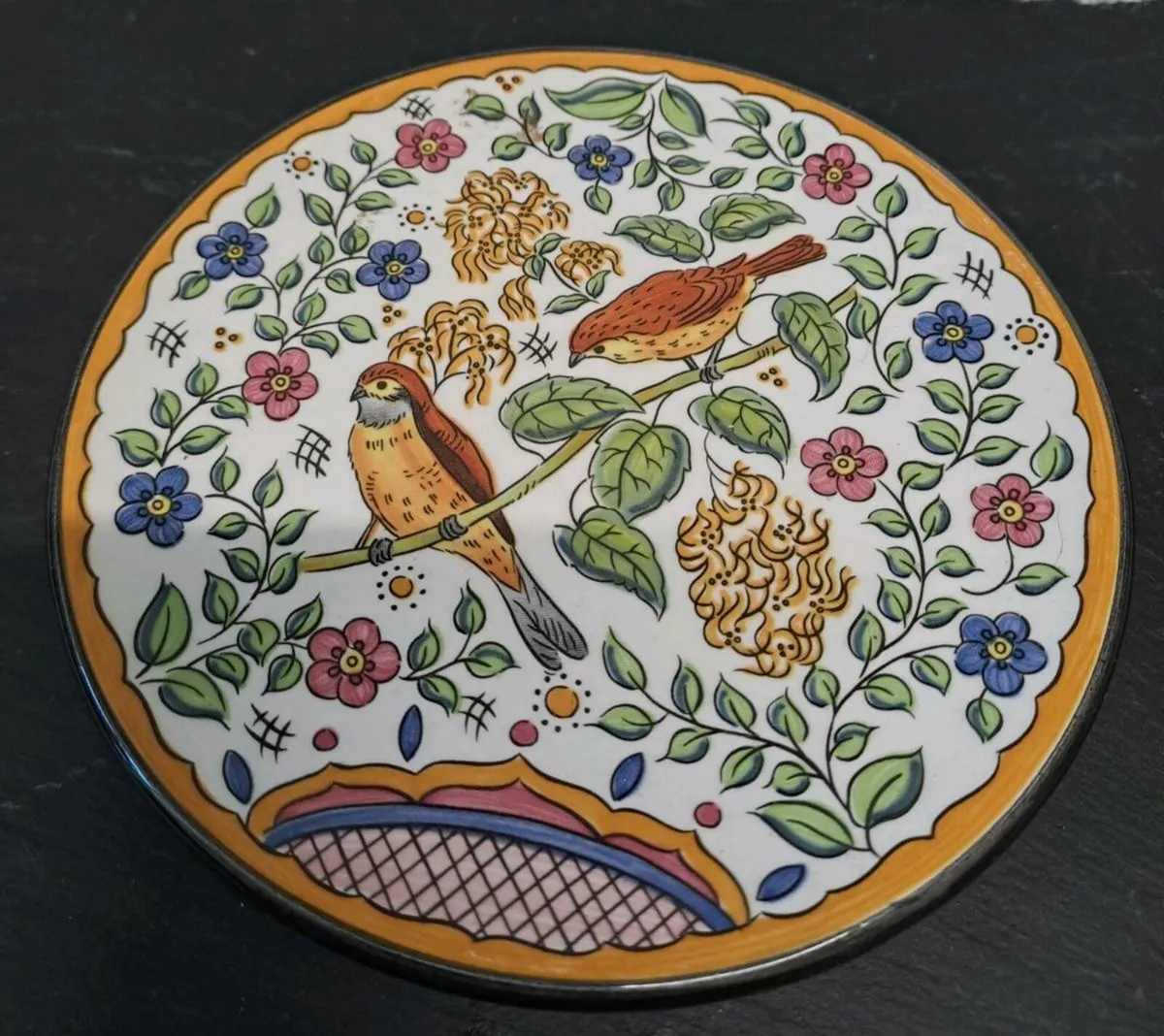 Ceraplat handmade miniature wall plate - Image 1