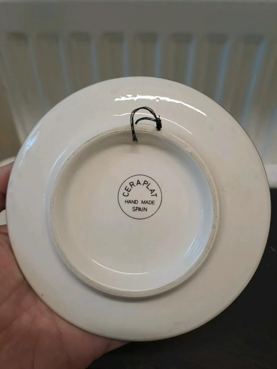 Ceraplat handmade miniature wall plate - Image 3
