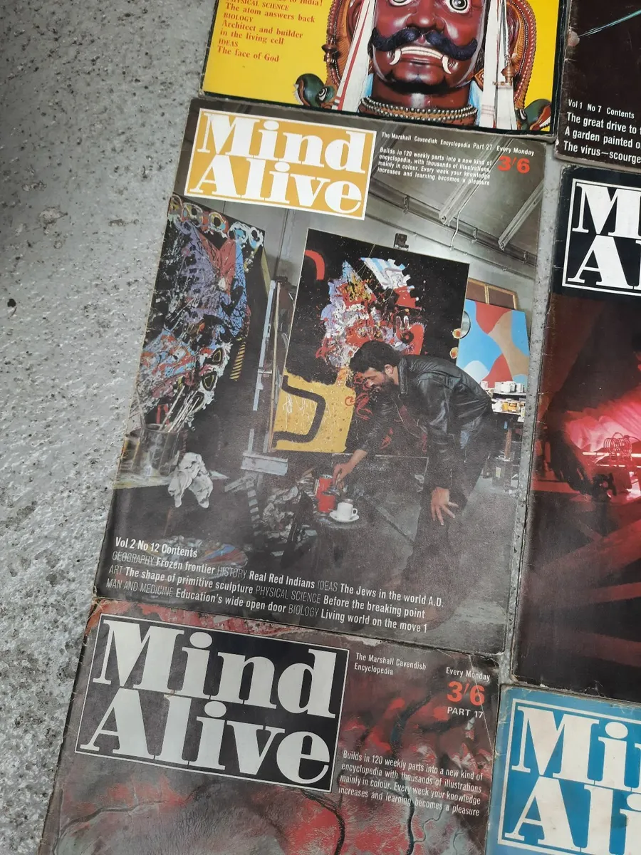 1960s Encylopedia Magazines. 'MIND ALIVE'8 - Image 3