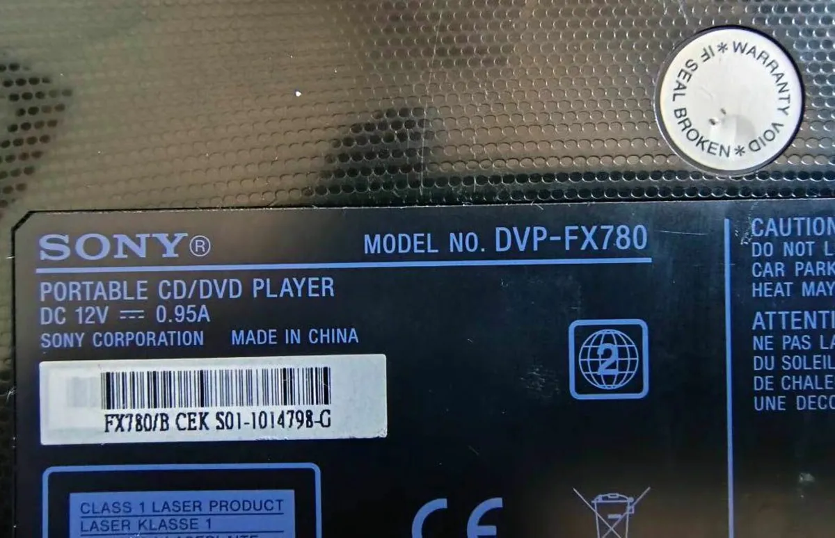Sony Portable DVD Player with USB Port - Image 3