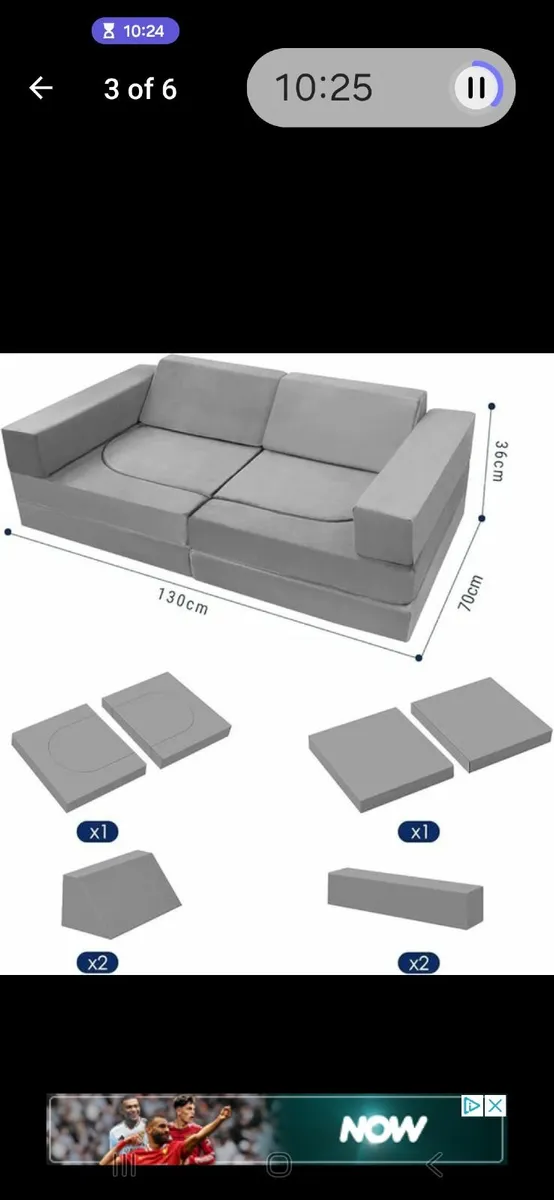 Kids couch - Image 3