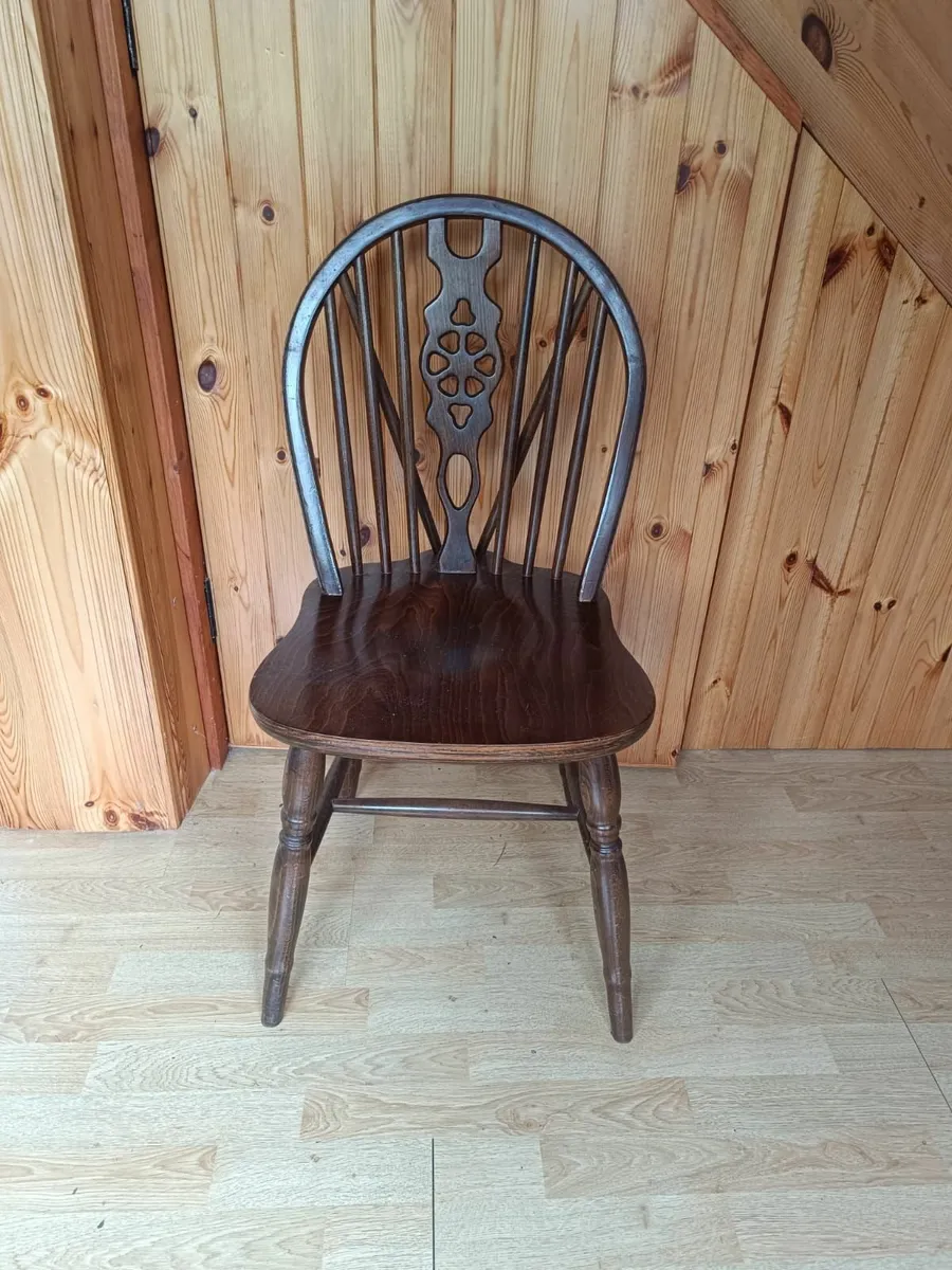 5 XTraditional Wooden Dining Chair (Windsor Style)