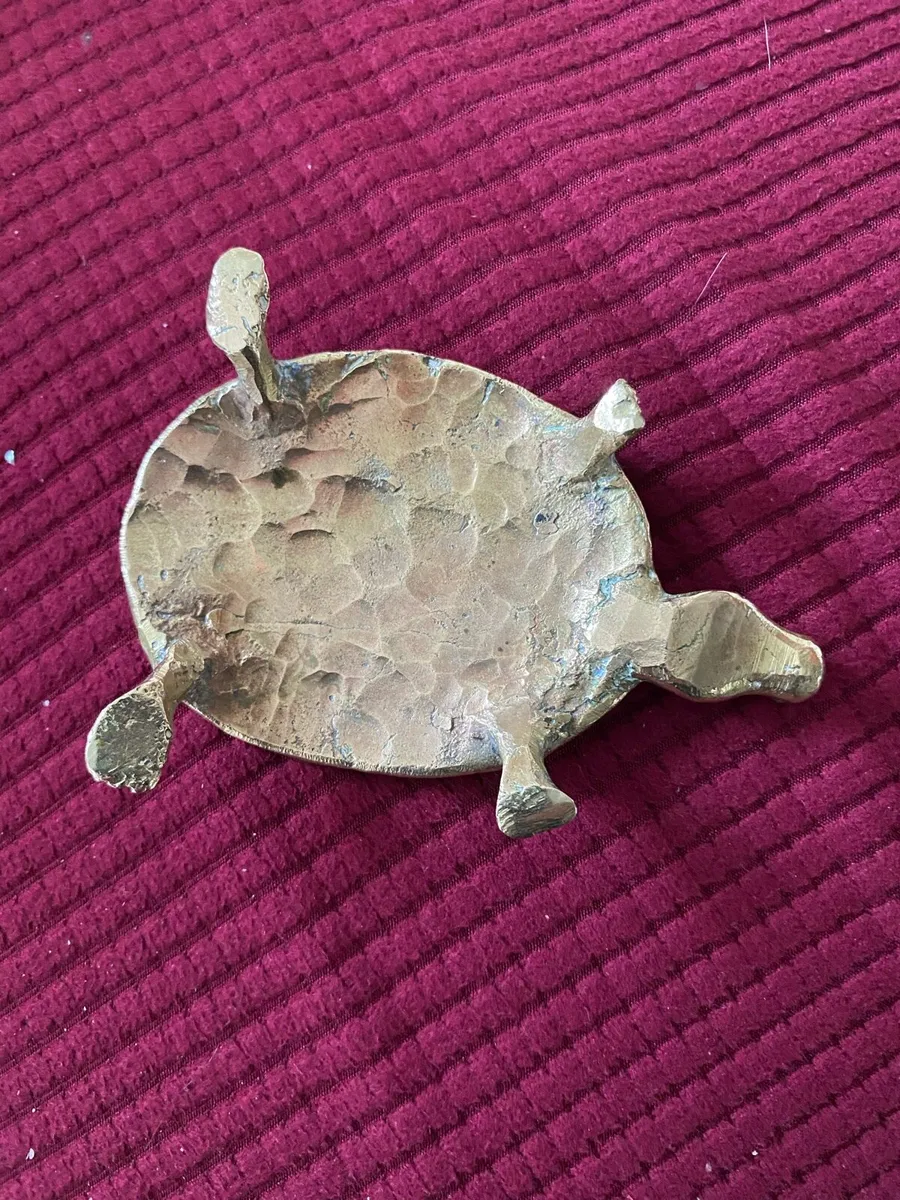 Brass Turtle Paperweight - Image 3