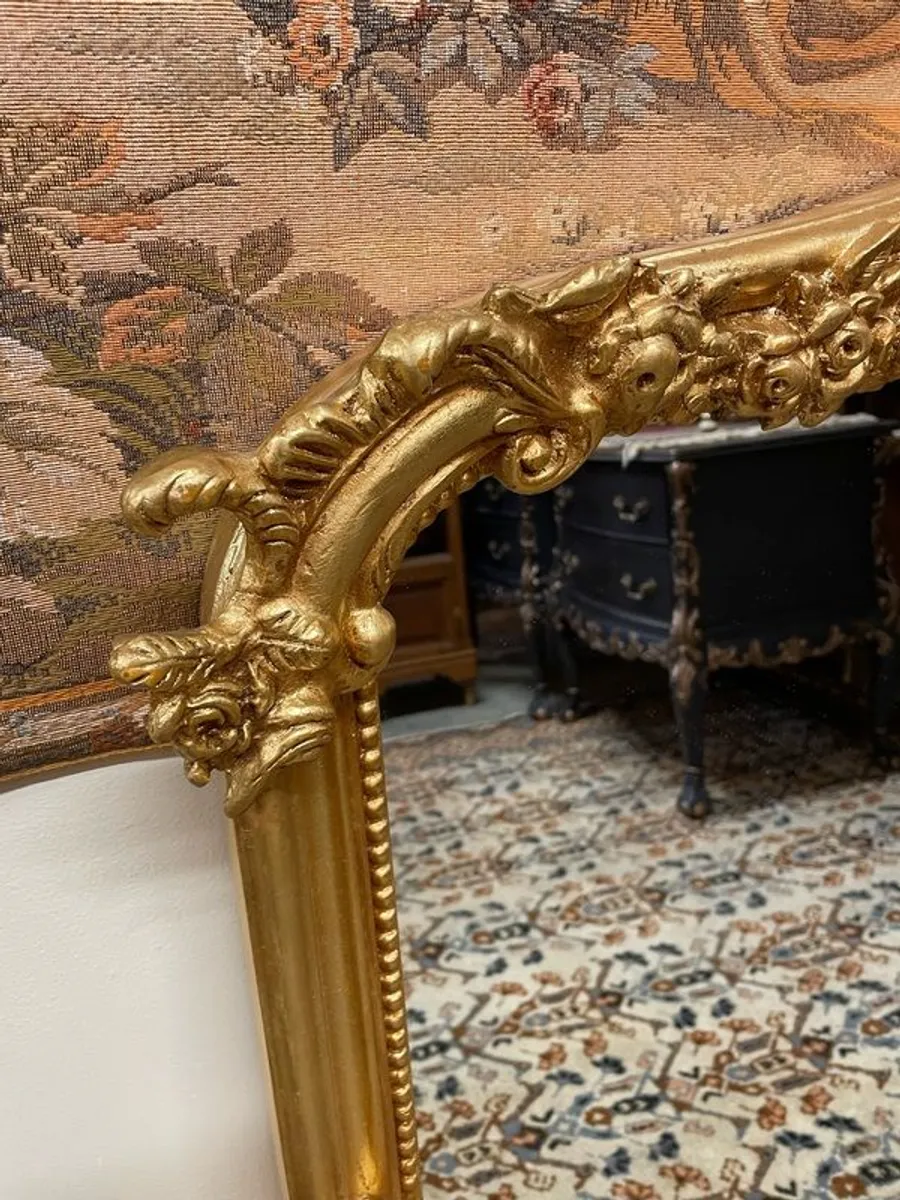 Fabulous Gilt Wood Overmantle Mirror. - Image 2