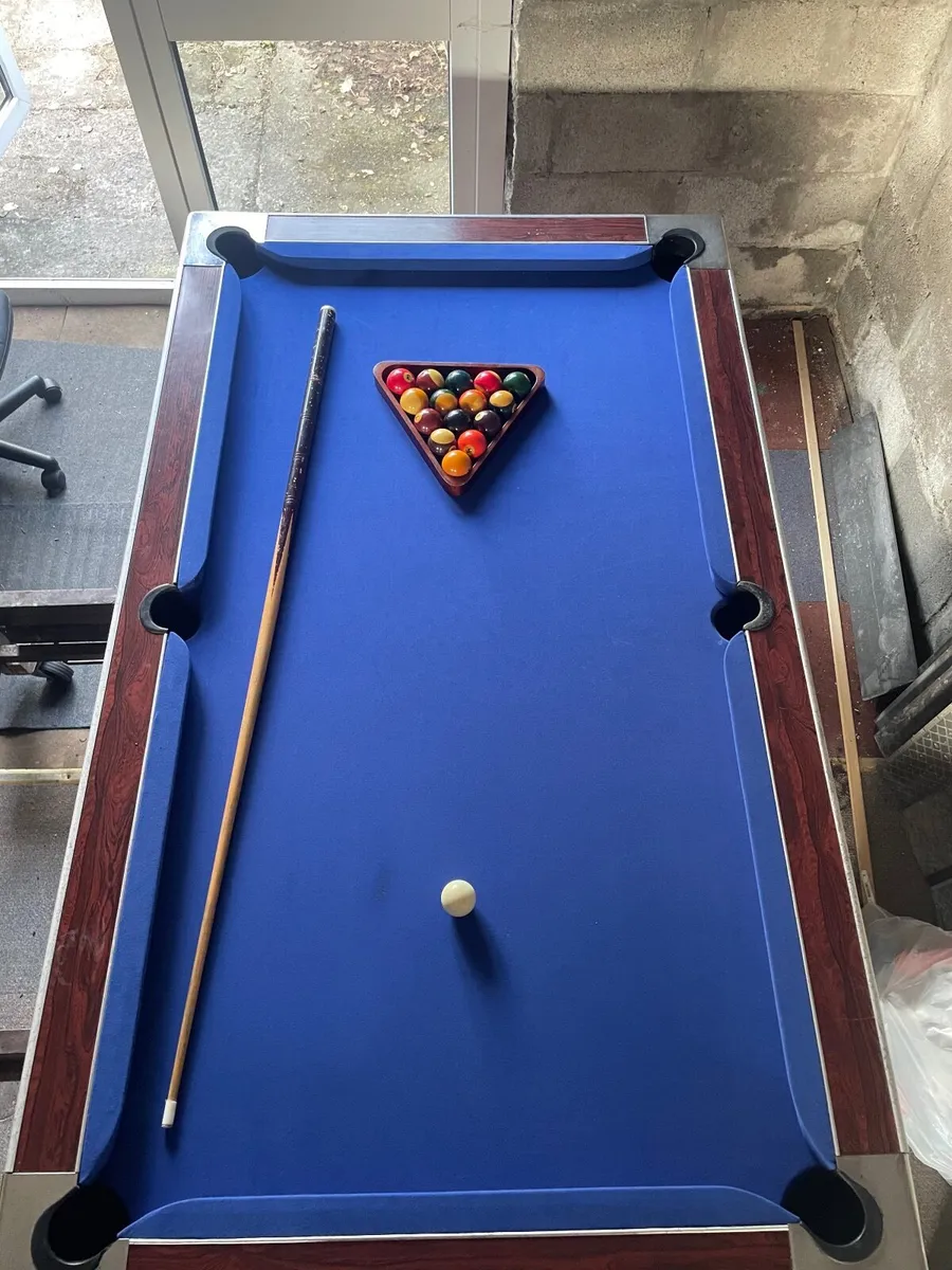 Superleague Slate 6x3 Pool Table - Image 1