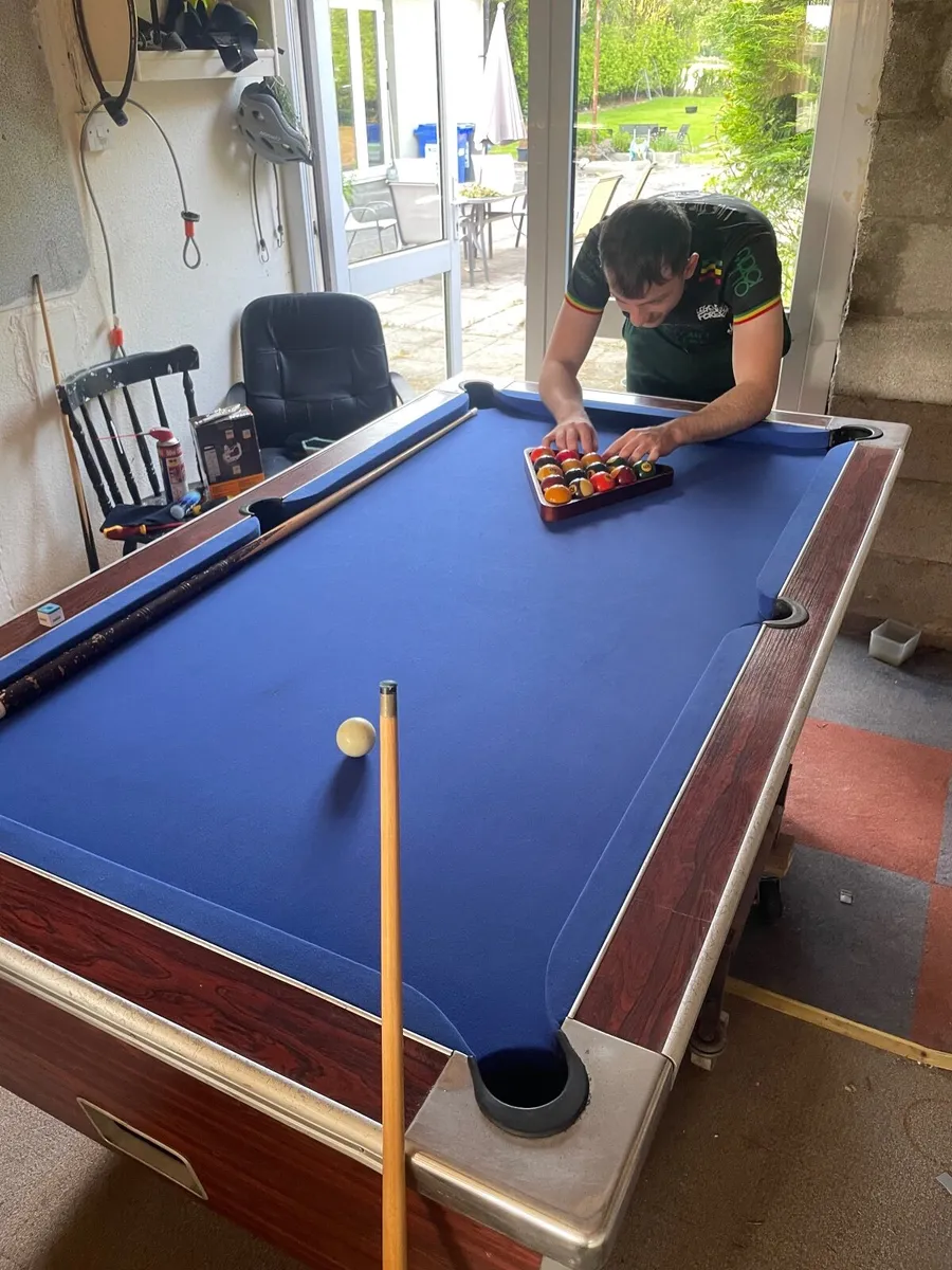 Superleague Slate 6x3 Pool Table - Image 4