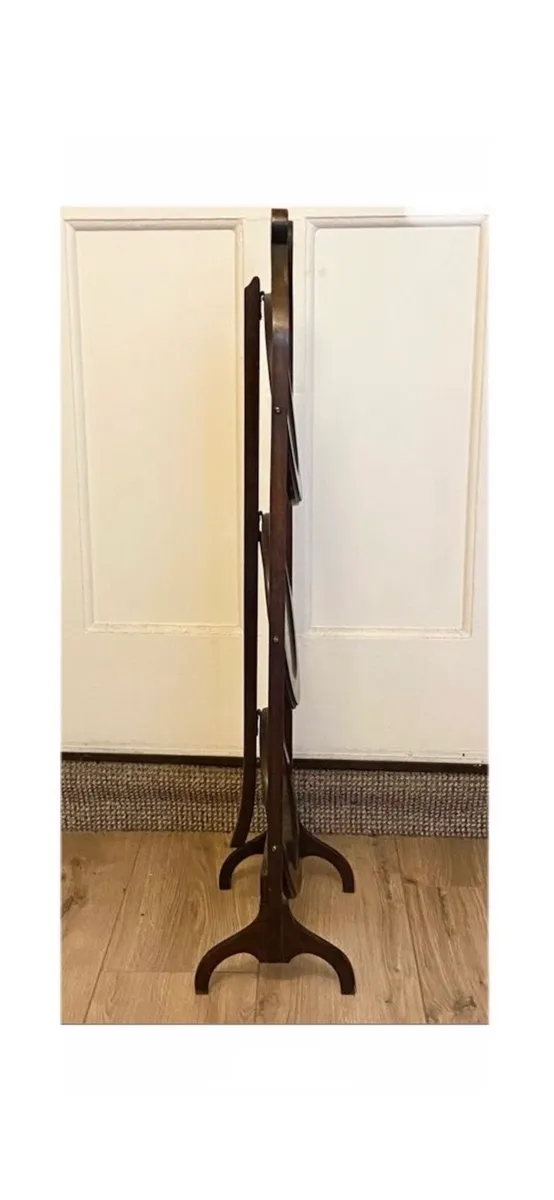Antique Mahogany 3 Tier Cake Stand - Image 3
