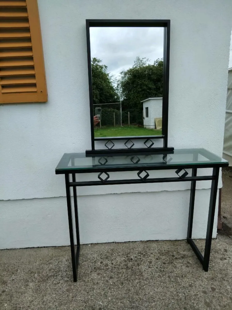 Hall Table,and Matching mirror - Image 2